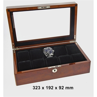 WATCH BOX FOR 10 WATCHES BUVINGA 323 X 192 X 92 MM